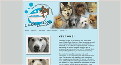 Desktop Screenshot of luckydogsgrooming.com